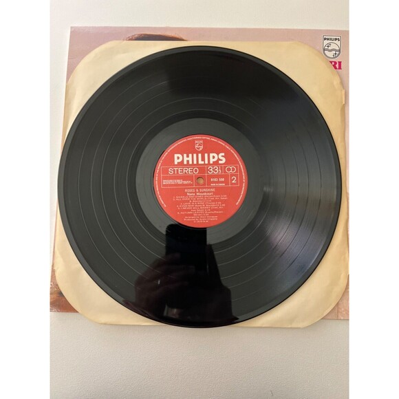 Nana Mouskouri LP Lot Sings Hadjidakis Spotlight On Roses Sunshine Cleaned VG+ - Picture 10 of 10